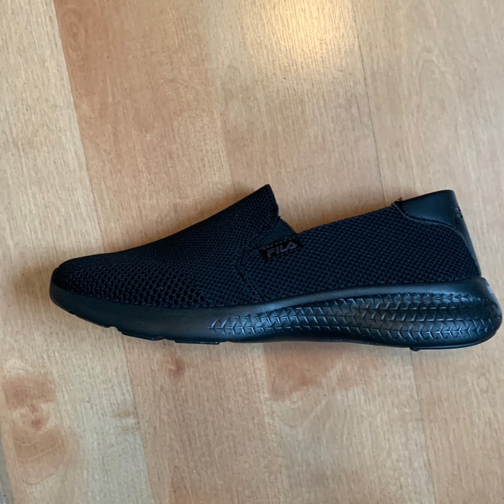 FILA MALLORCA SLIP ON BLACK Mesh Women Shoe